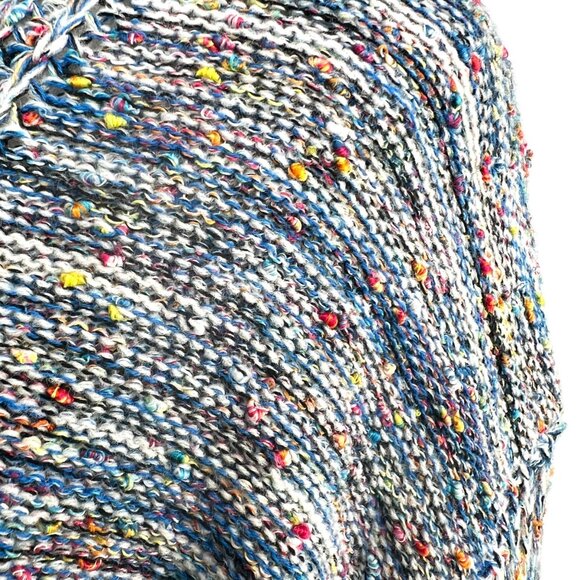Rails Speckled Blue Elsa Sweater Multicolor Knit Long Sleeve Crewneck Size Small - Picture 4 of 12